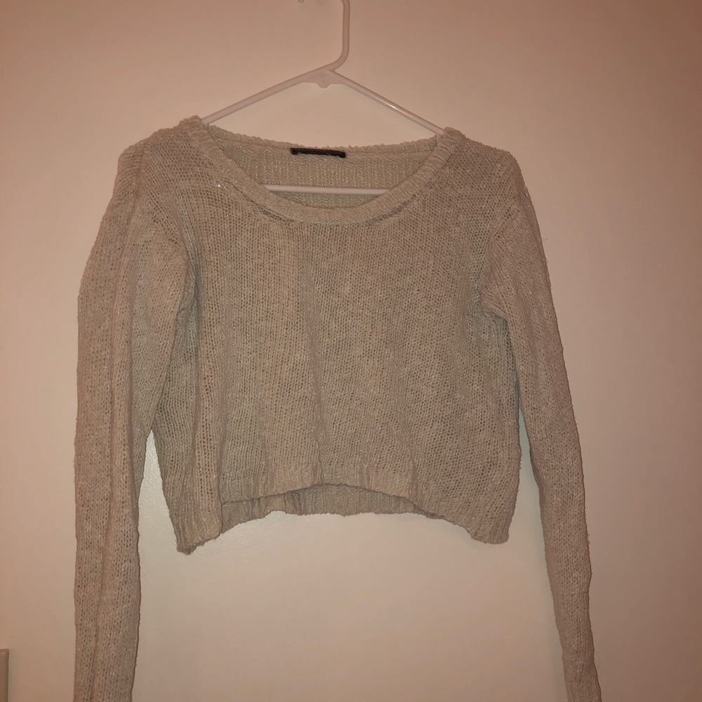 brandy melville cropped sweater